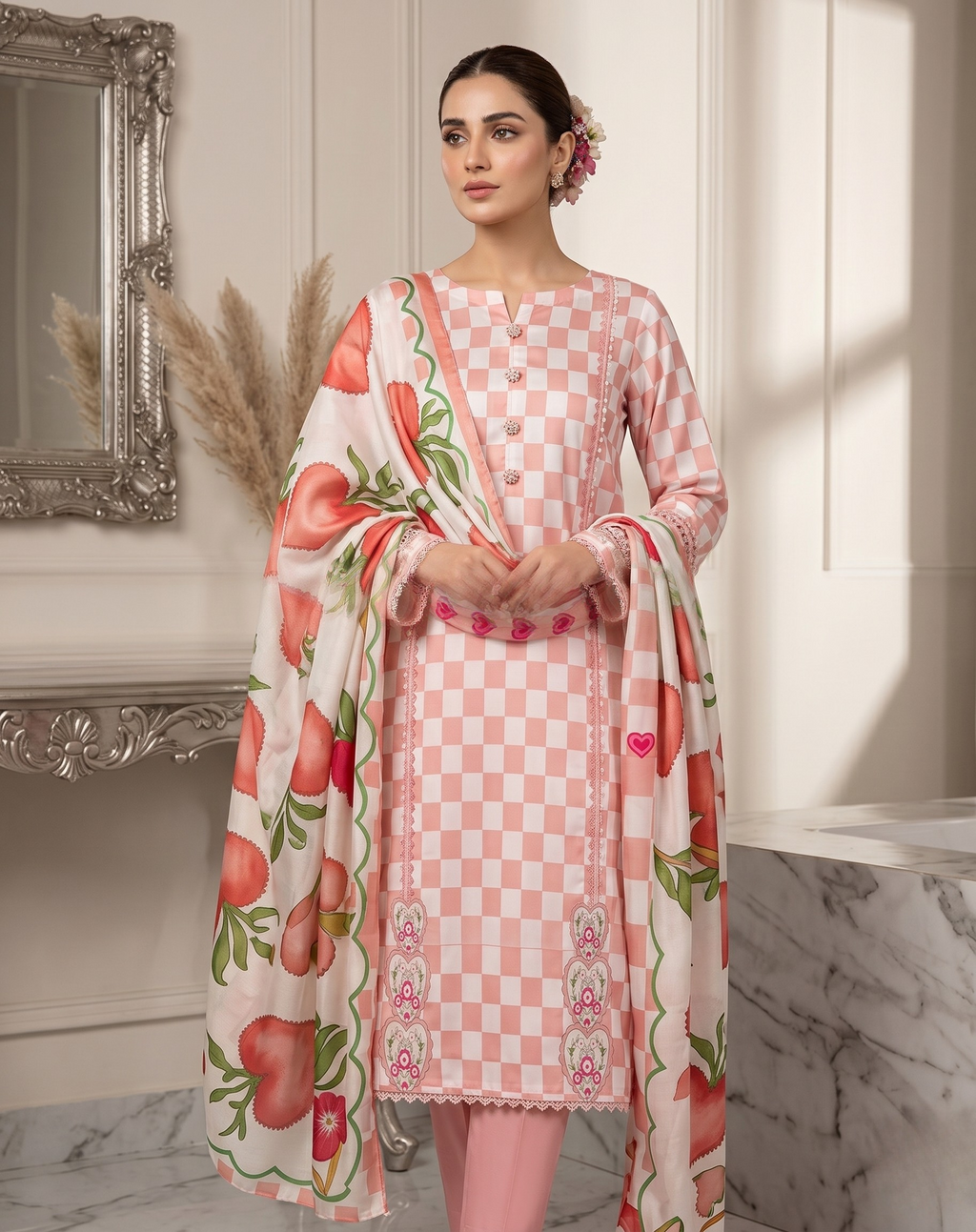 Stylish Shamoze Silk Digital Print Shirt