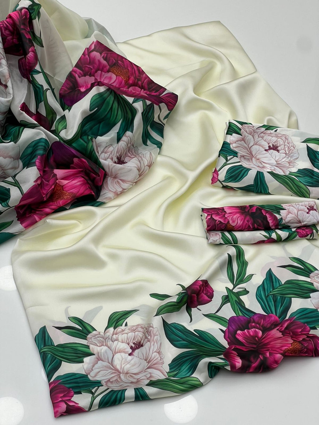 Stylish Shamoze Silk Digital Print Shirt