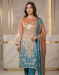 Stylish Shamoze Silk Digital Print Shirt