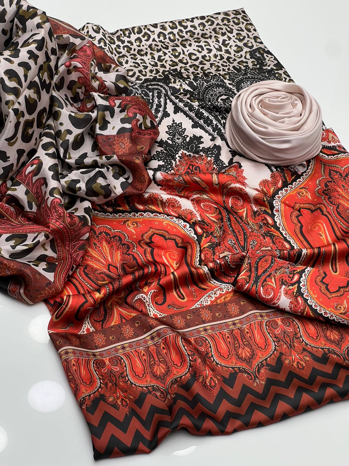 Stylish Shamoze Silk Digital Print Shirt