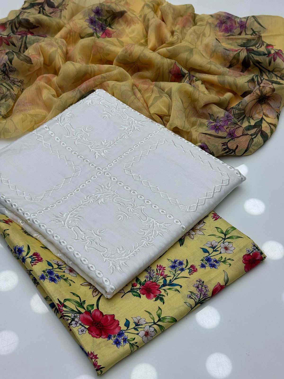 Premium Lawn Chikankari Embroidered Shirt